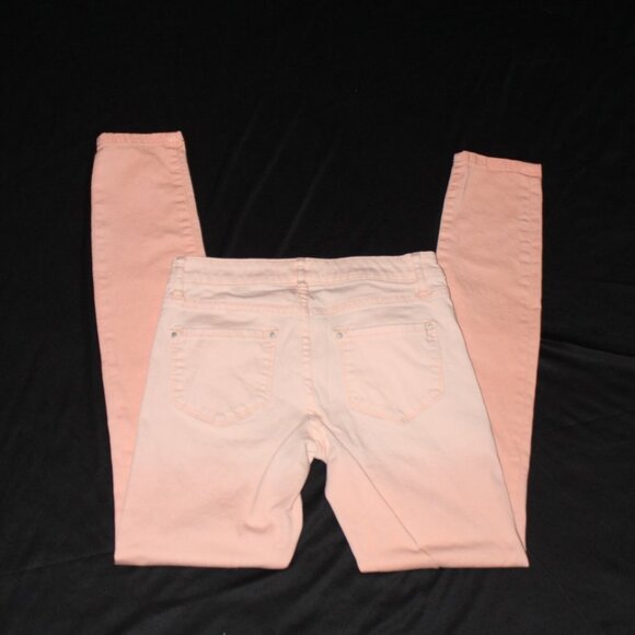 CLUB MONACO Pastel Pink Ombre Skinny jeans - Picture 5 of 8